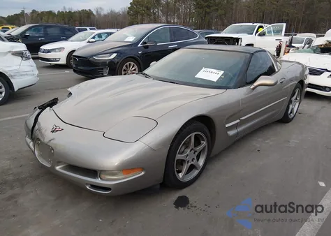 2002 Chevrolet Corvette from USA, damaged, VIN 1G1YY22G725109992